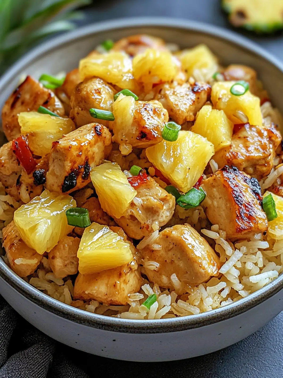 Pineapple Chicken and Rice: Tropical Comfort in Every Bite 4 Pineapple Chicken and Rice