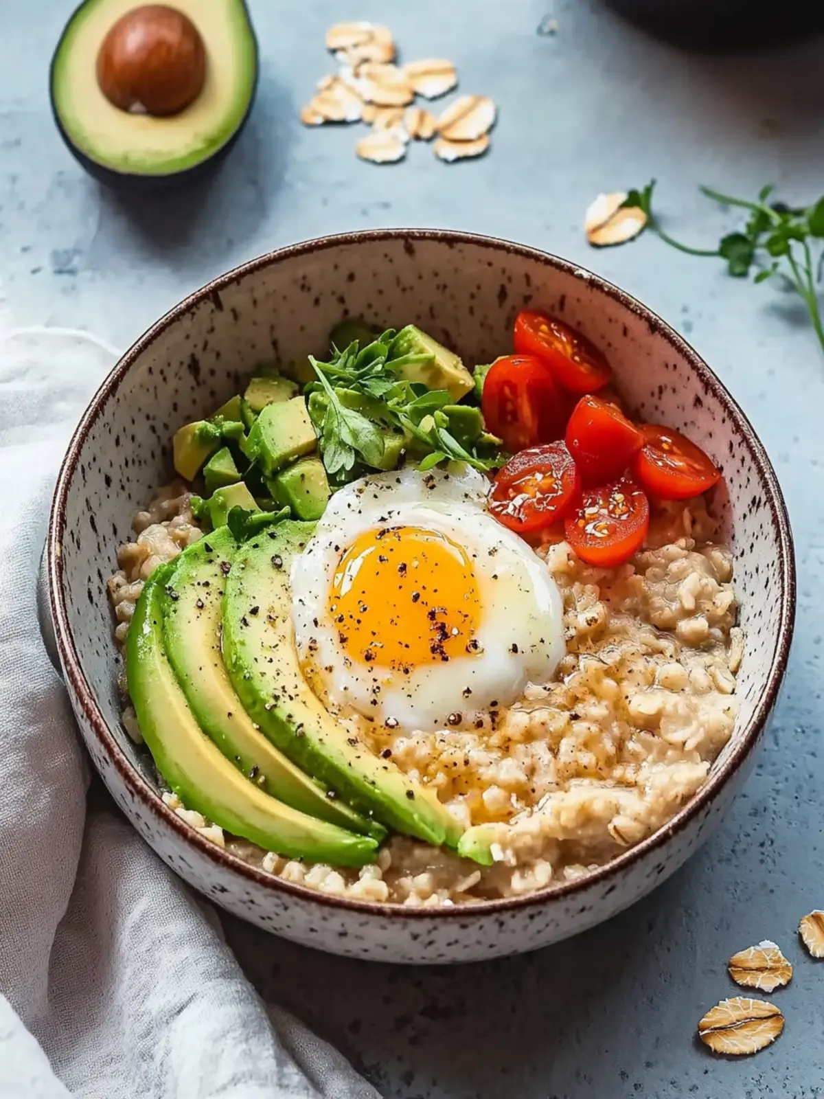 Savory Avocado Oatmeal: Your New Favorite Breakfast Bowl 3 Savory Avocado Oatmeal