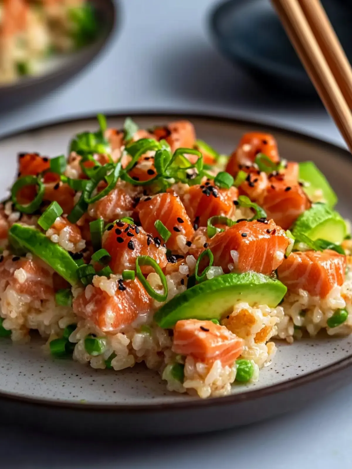 Savory Salmon Crispy Rice – A Flavorful Appetizer Delight 4 Salmon Crispy Rice