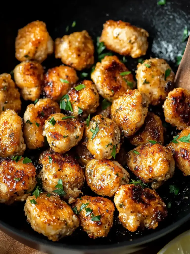Garlic Butter Chicken Bites