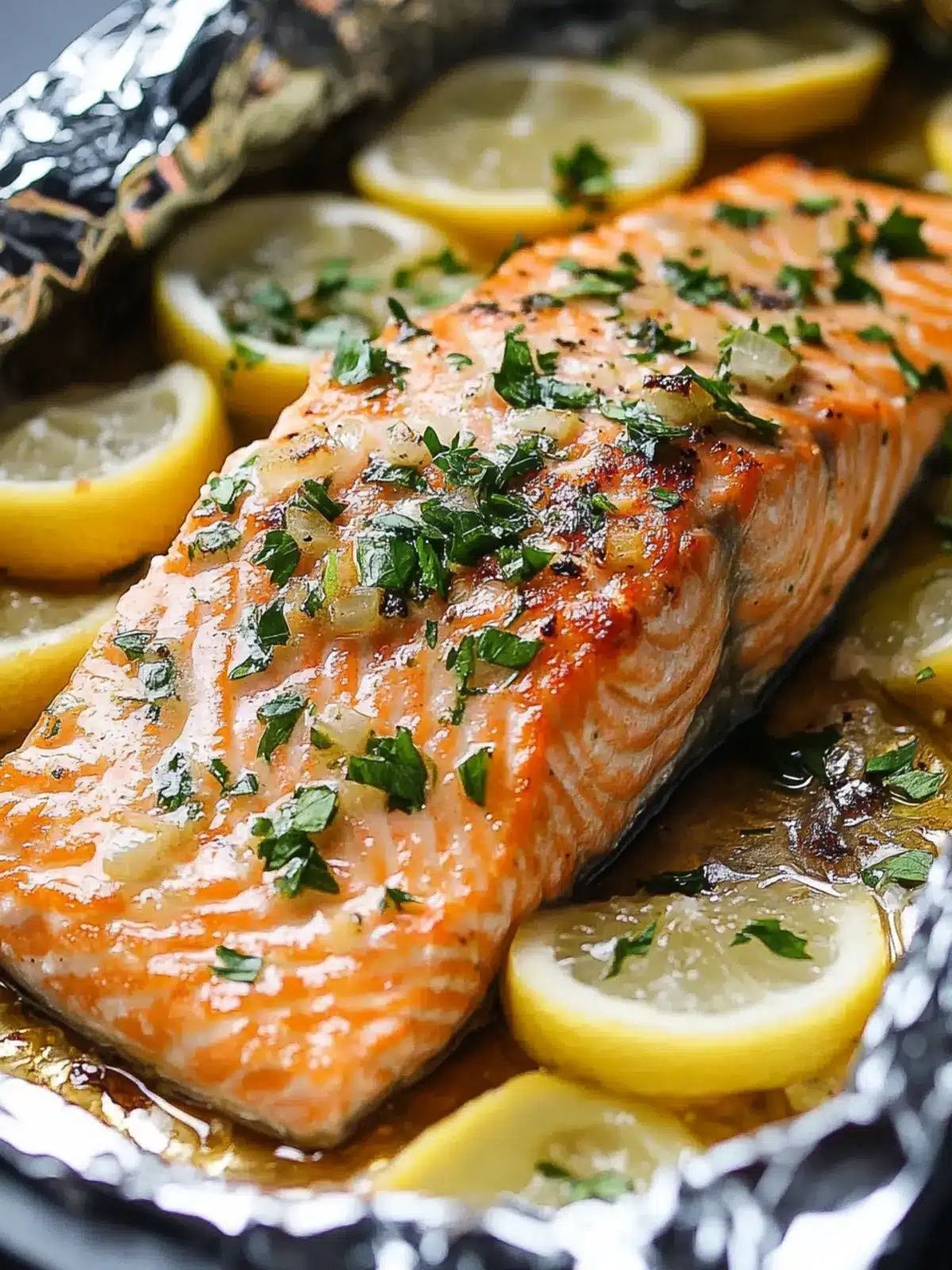 Baked Salmon in Foil