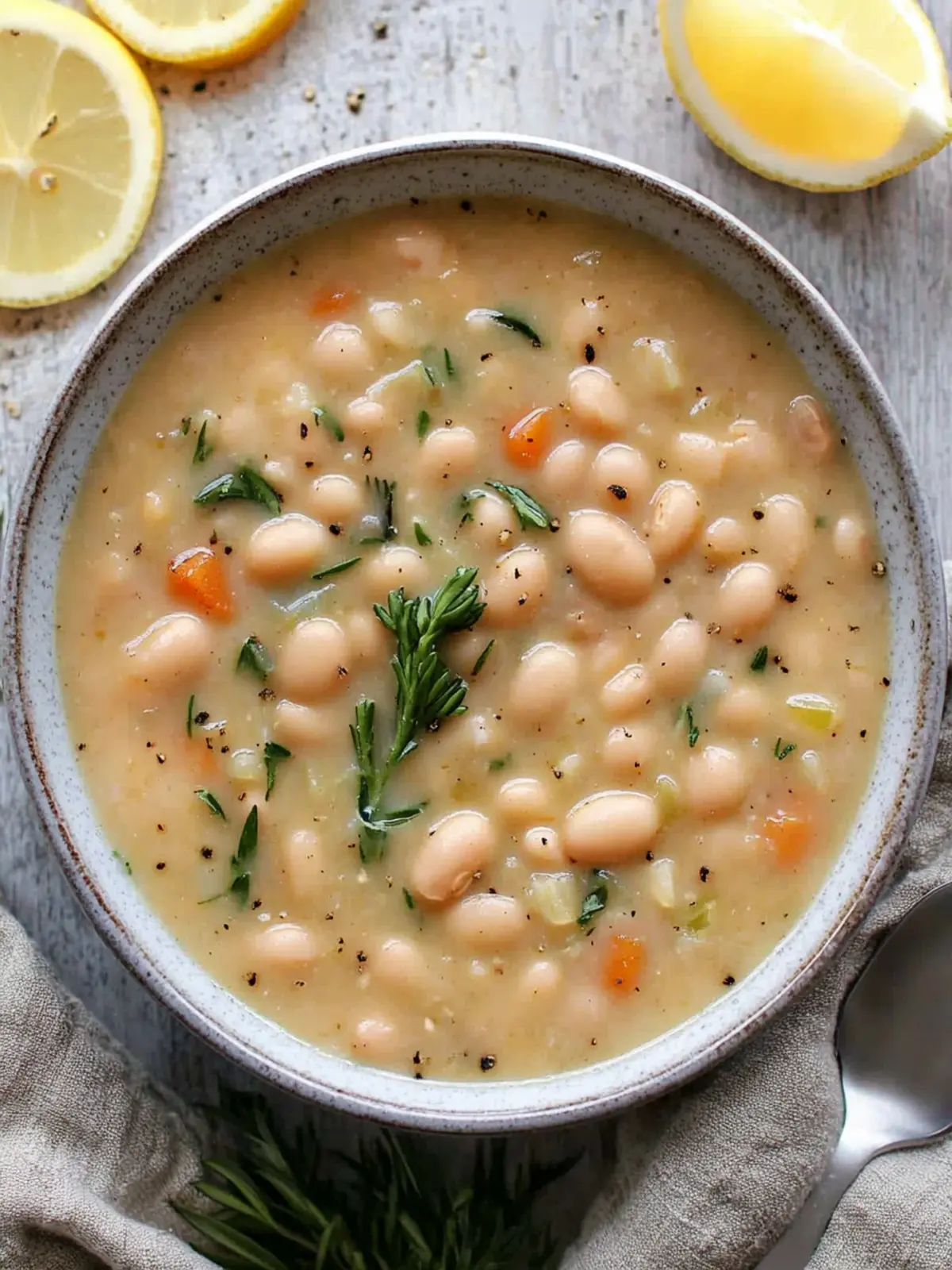 Revitalize Your Dinner with Zesty Greek White Bean Soup 2 Greek White Bean Soup