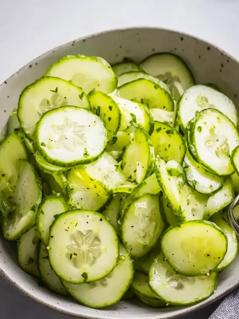 Cucumber Vinegar Salad