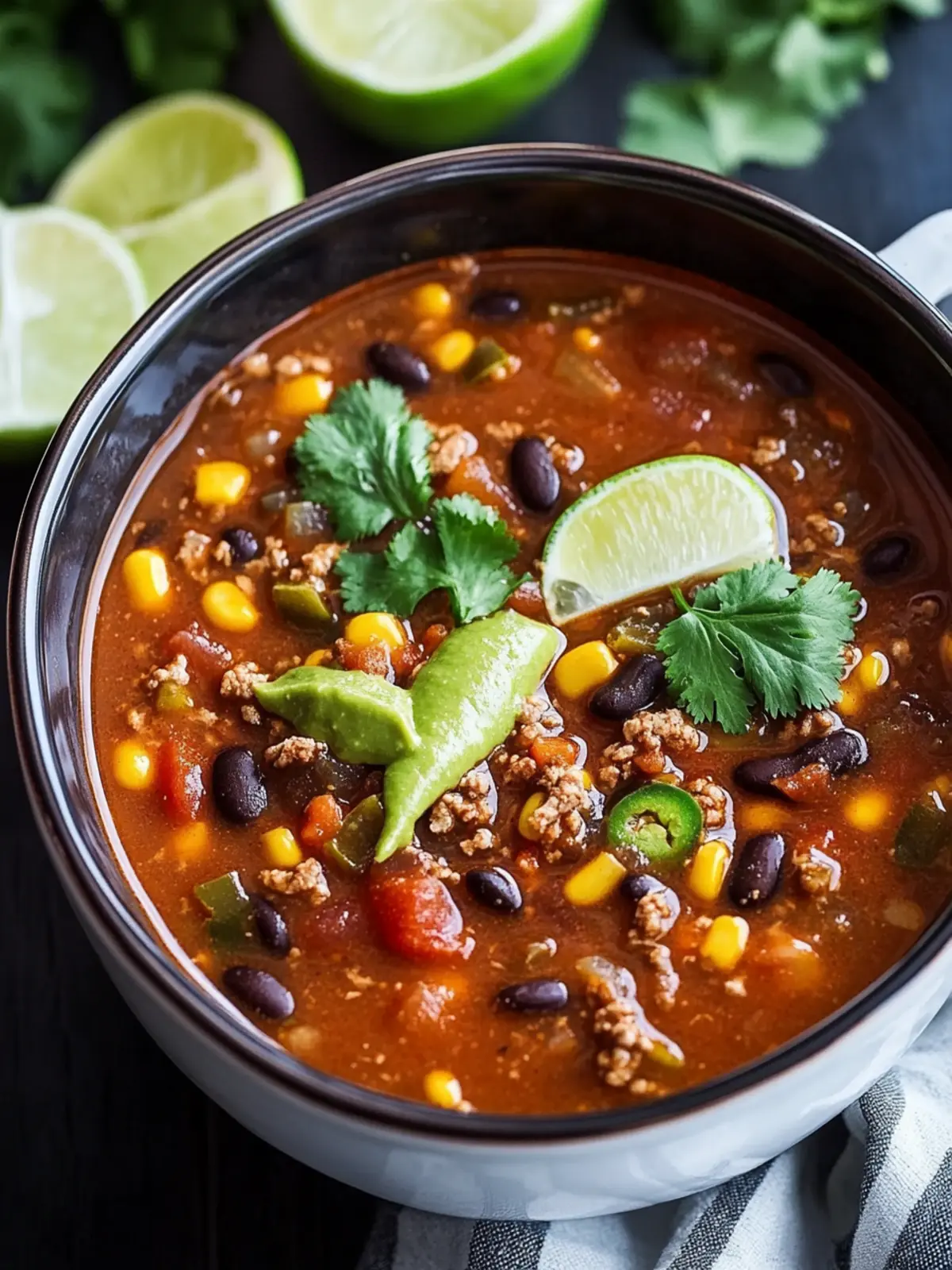 Delicious Taco Soup: A Cozy Meal for Busy Weeknights 5 Taco Soup