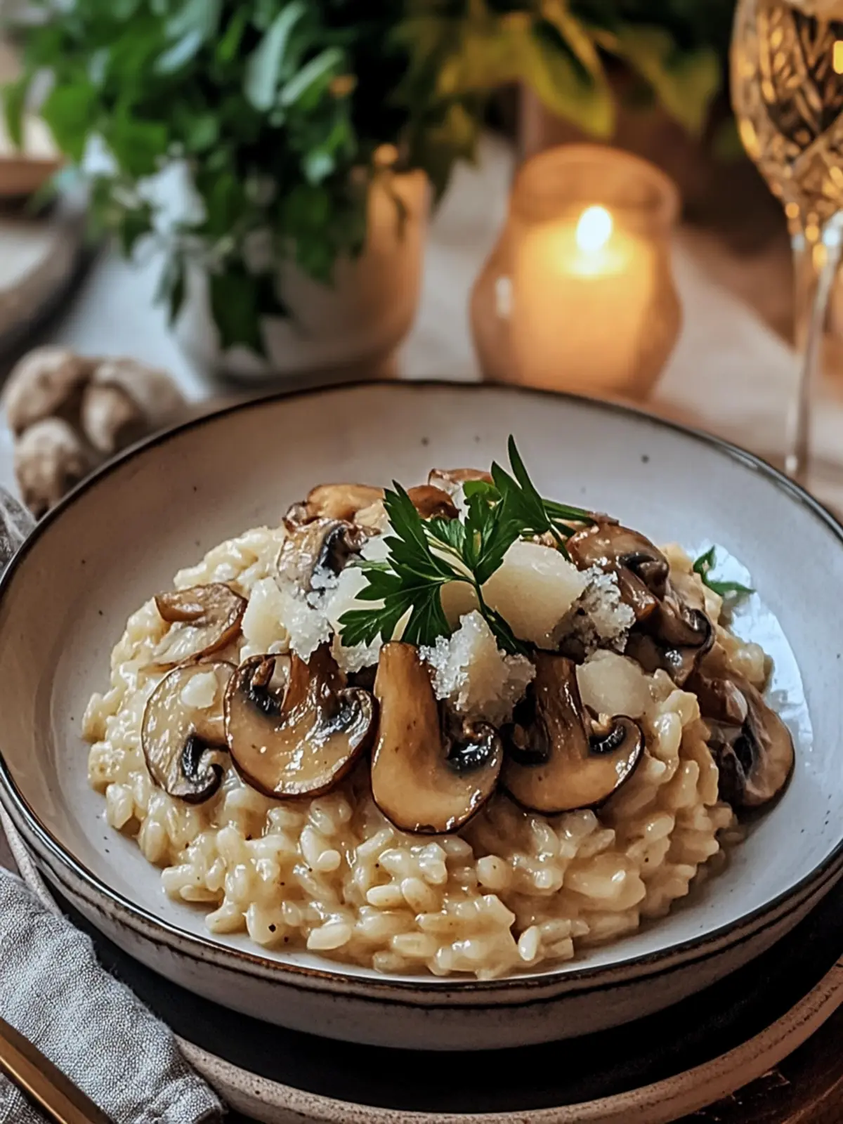 Creamy Mushroom Risotto That'll Impress Your Dinner Guests 3 Mushroom Risotto