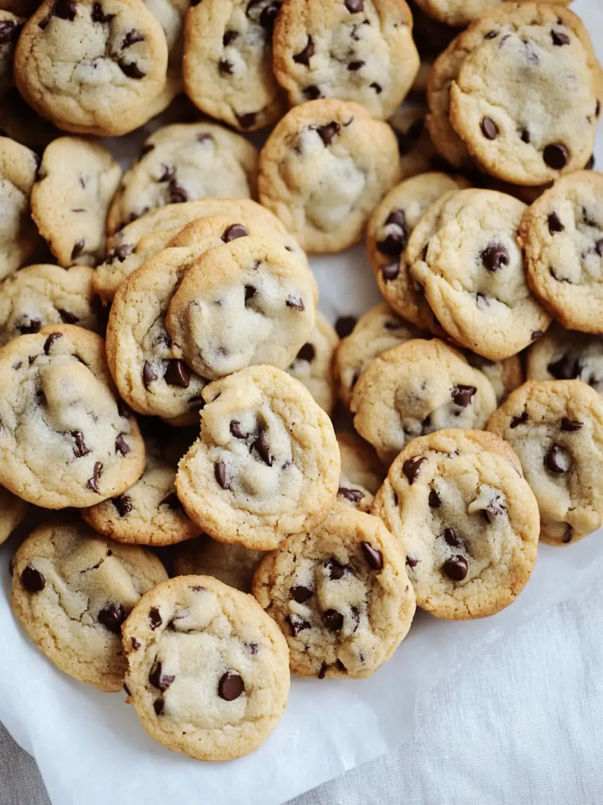 Irresistible Mini Chocolate Chip Cookies for Sweet Moments 2 Mini Chocolate Chip Cookies