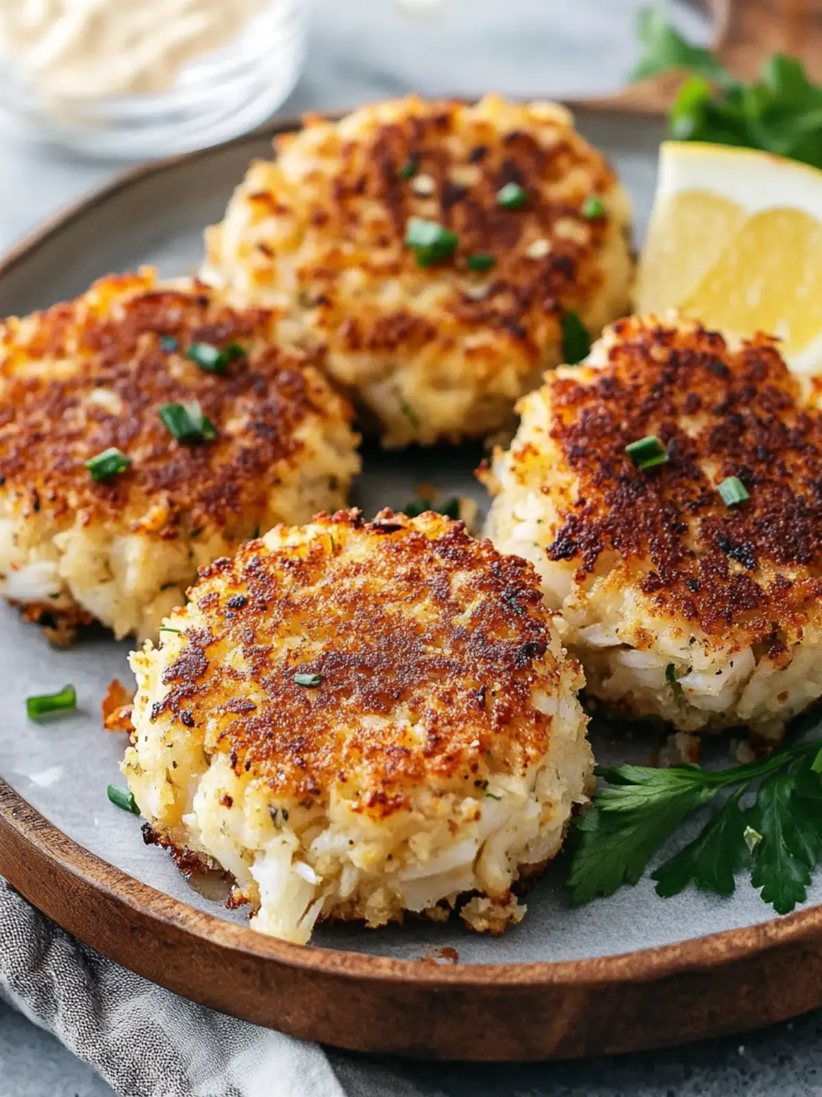 Crispy Crab Cakes for a Homemade Seafood Delight 3 Crab Cakes