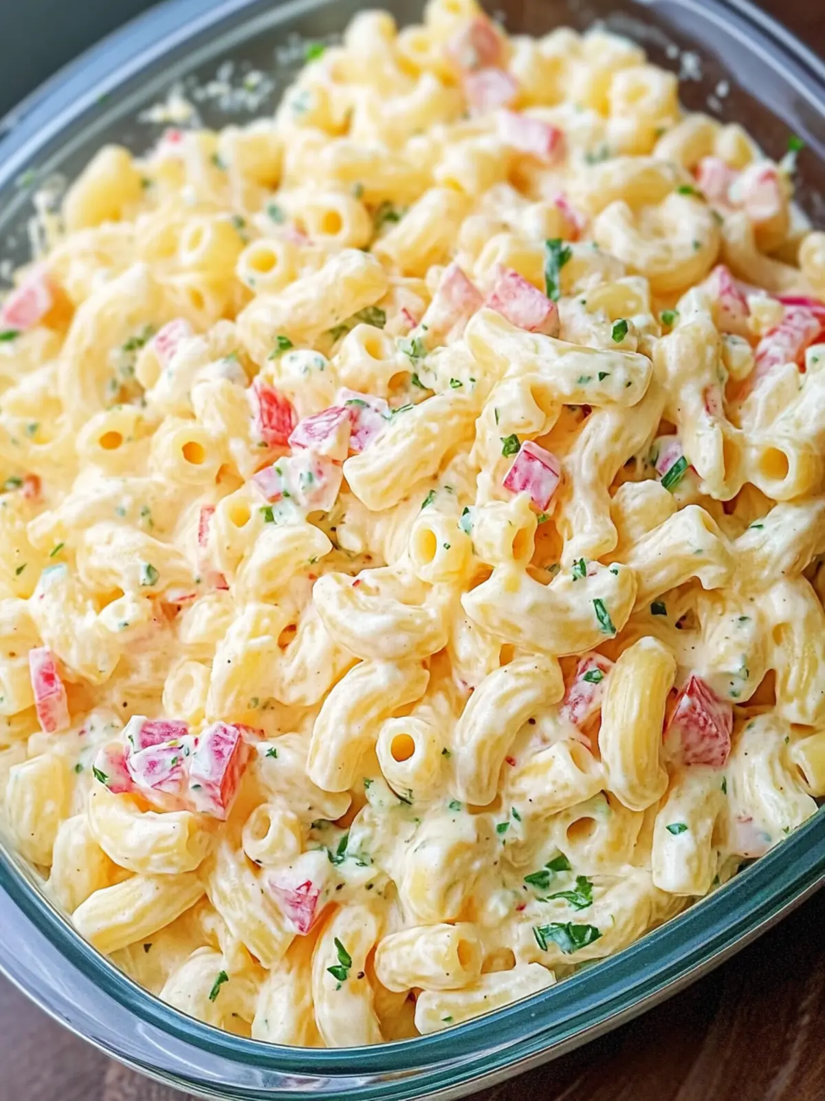 Creamy Cheddar Sour Cream Macaroni Salad You’ll Love 4 Cheddar Sour Cream Macaroni Salad