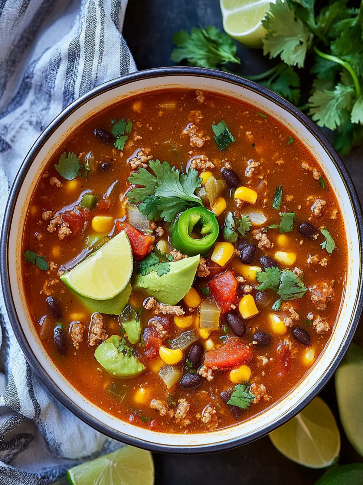 Delicious Taco Soup: A Cozy Meal for Busy Weeknights 4 Taco Soup