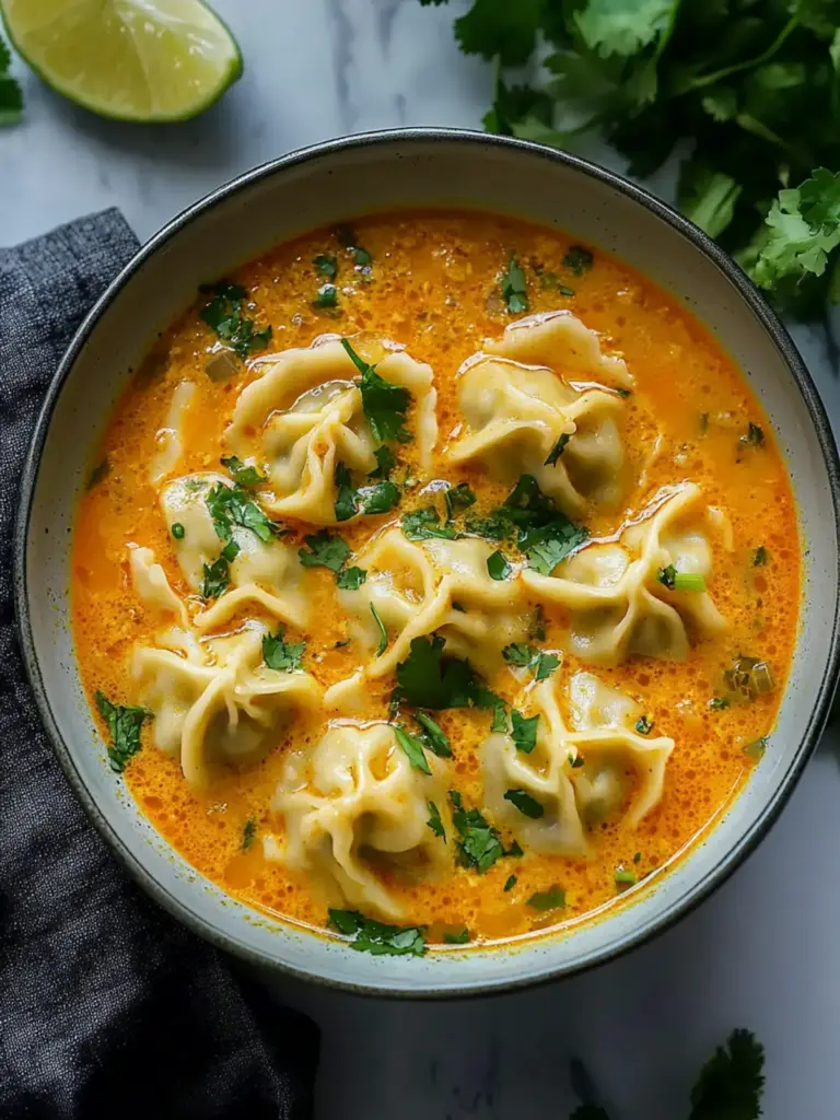 Curry Dumpling Soup