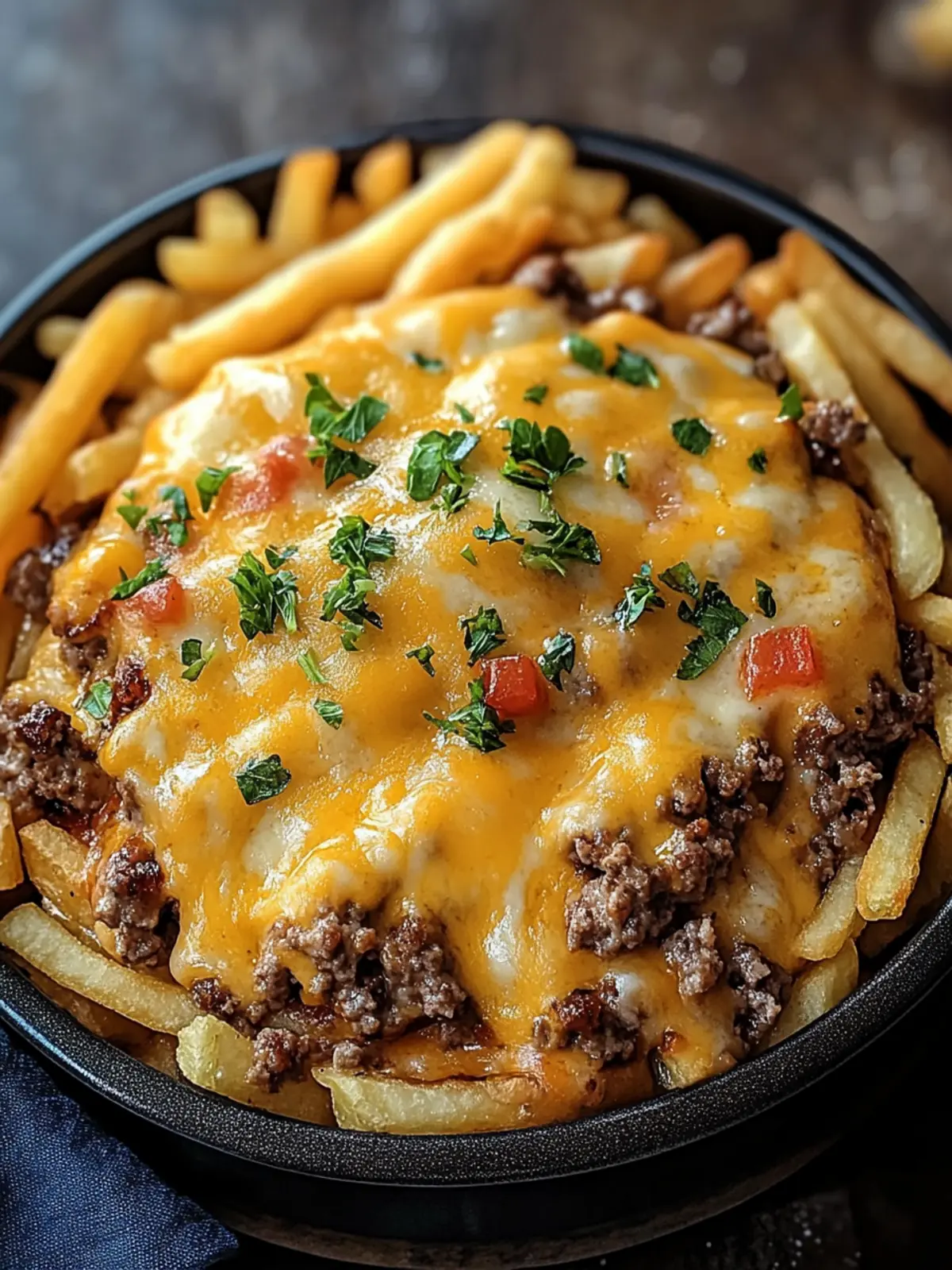 Cheeseburger French Fry Casserole: Comfort Food Heaven 3 Cheeseburger French Fry Casserole