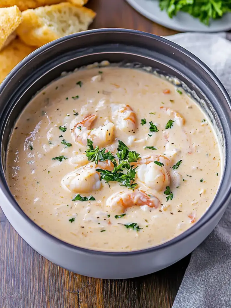 Crab and Shrimp Seafood Bisque