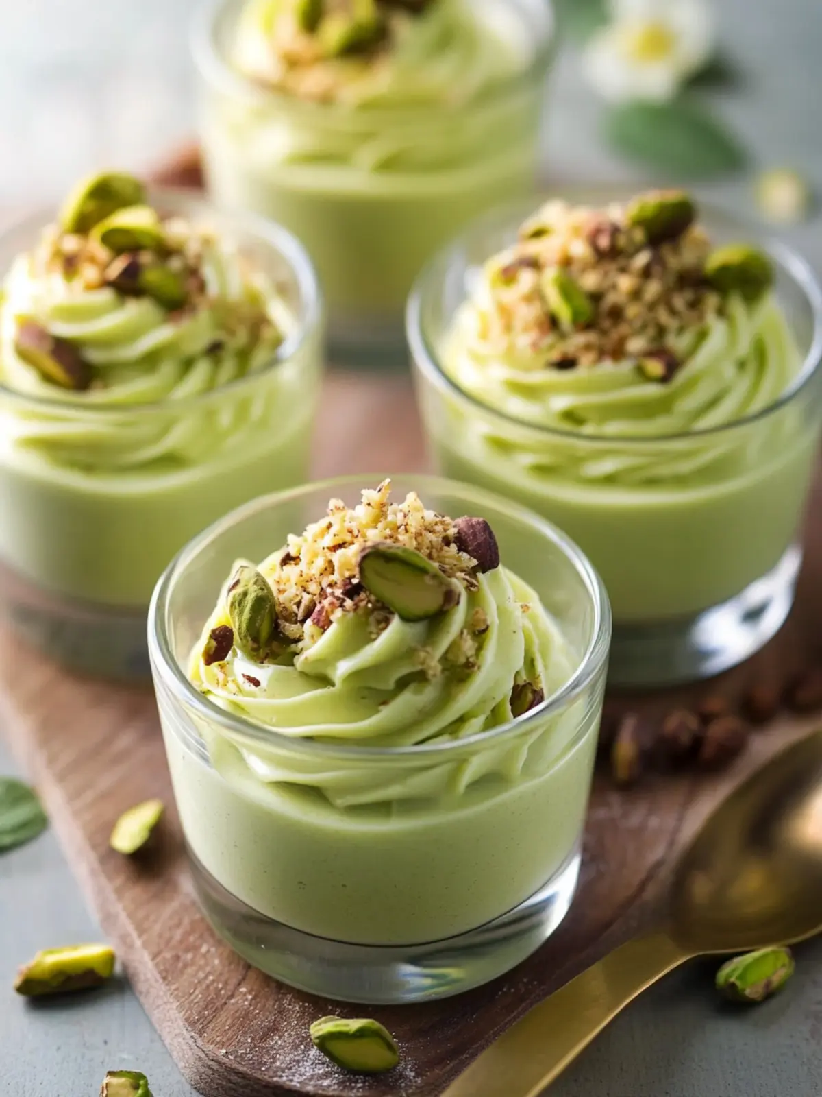 Decadent Pistachio Mousse Cups for a Sweet Escape 3 Pistachio Mousse Cups