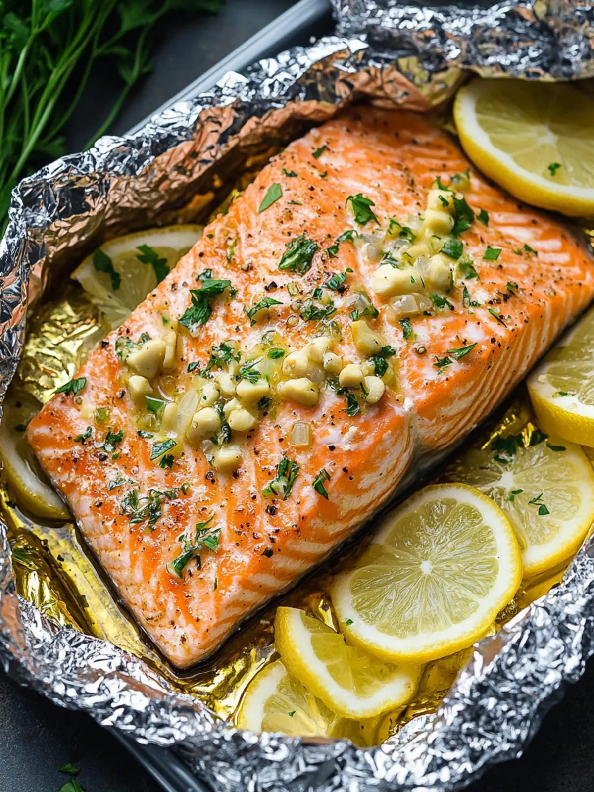 Baked Salmon in Foil: Quick, Flavor-Packed Dinner Delight 3 Baked Salmon in Foil