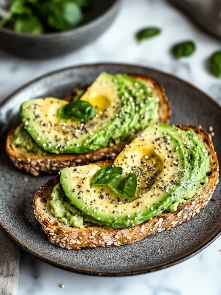 Soda Bread Toast with Avocado