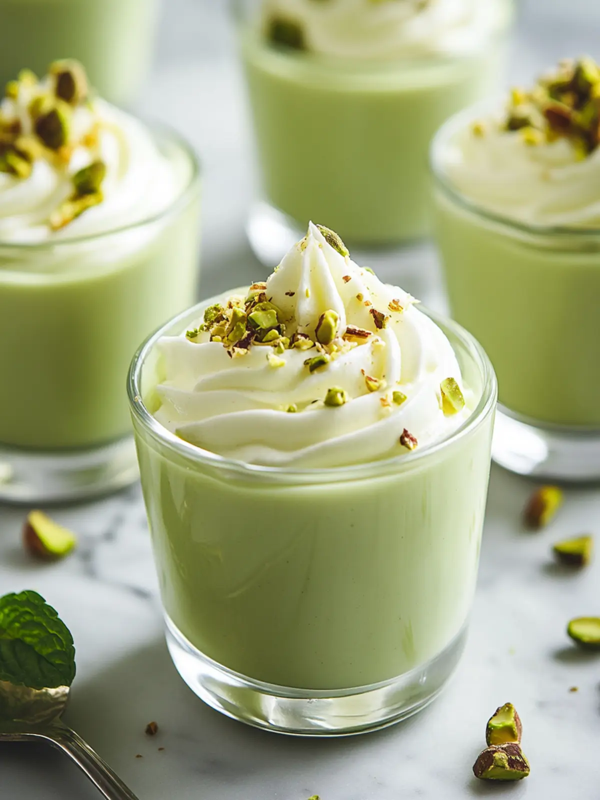 Indulge in Creamy Pistachio Pudding Cups Made Easy 5 Pistachio Pudding Cups