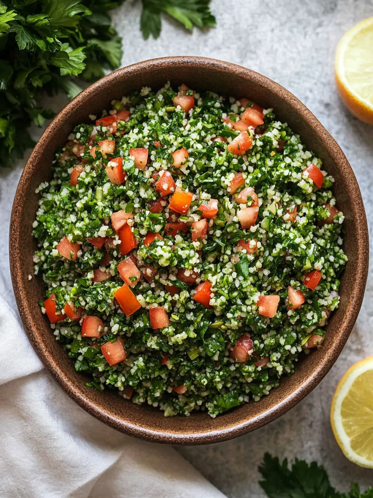 Fresh Lebanese Tabbouleh Salad: A Delightful Flavor Boost 4 Lebanese Tabbouleh Salad