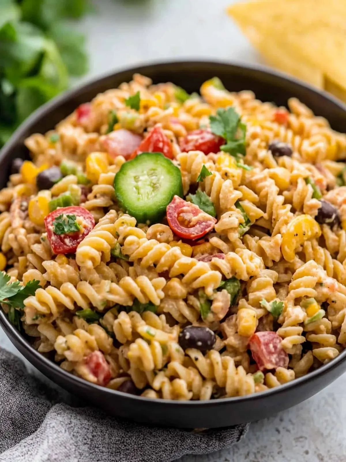 Taco Pasta Salad That’s Perfect for Summer Fiestas 3 Taco Pasta Salad