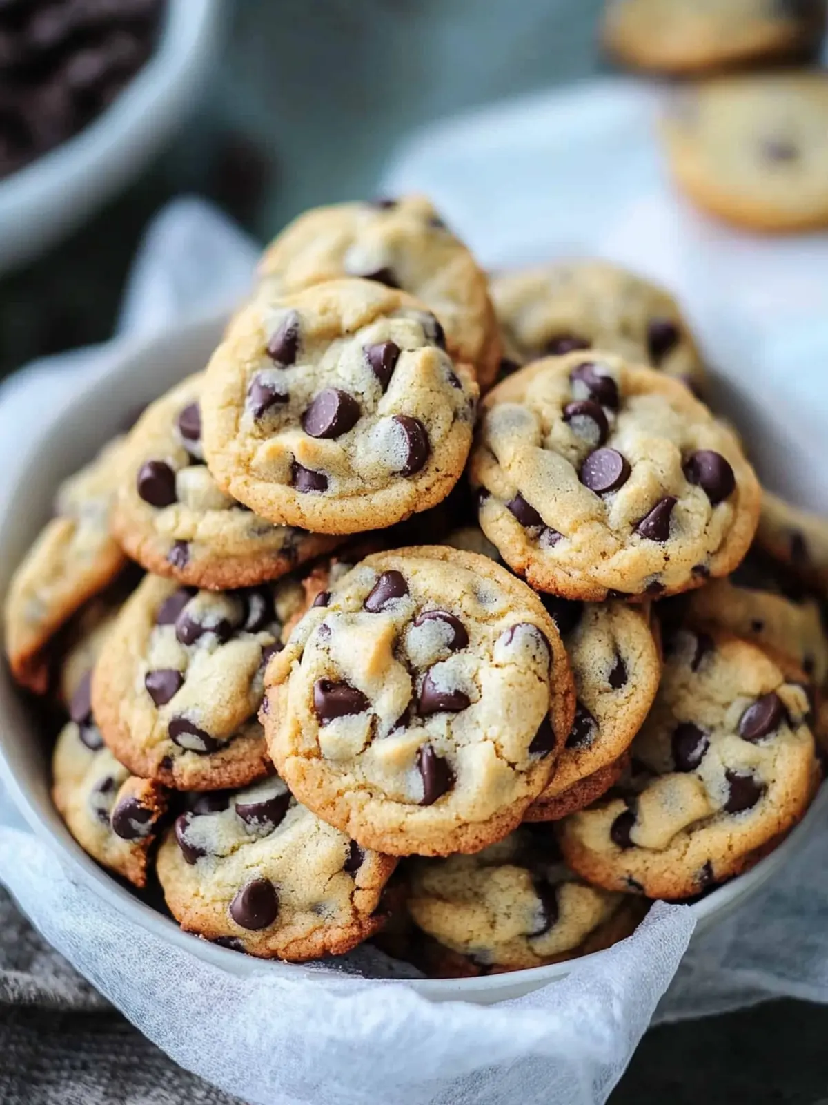 Irresistible Mini Chocolate Chip Cookies for Sweet Moments 4 Mini Chocolate Chip Cookies