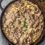 Hearty Hamburger Stroganoff Ready in Just 30 Minutes 4 Hamburger Stroganoff