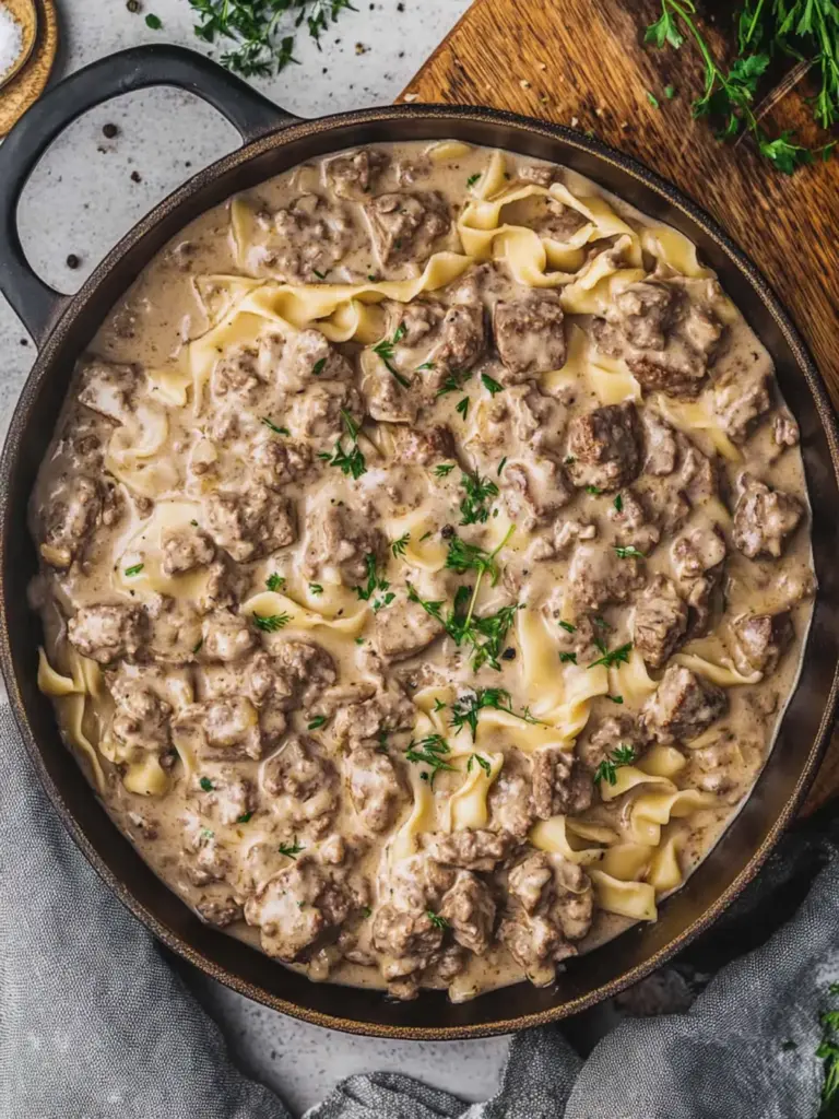 Hamburger Stroganoff