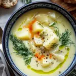 Creamy Potato & Dill Soup for Cozy Comfort Eating 7 Creamy Potato & Dill Soup