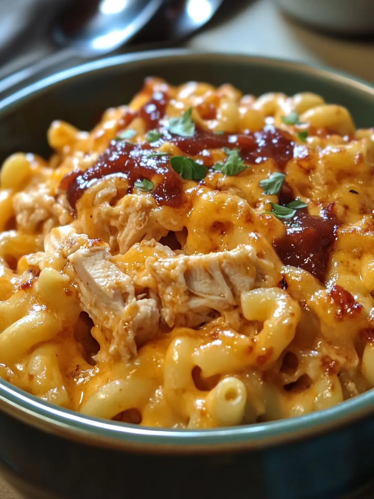Savory Crockpot BBQ Chicken Mac and Cheese for Cozy Nights 2 Crockpot BBQ Chicken Mac and Cheese