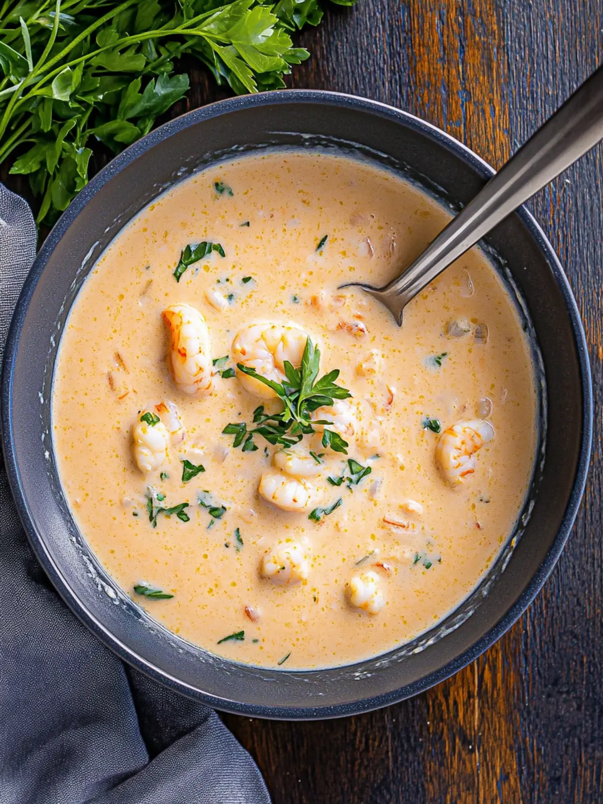 Quick and Creamy Crab and Shrimp Seafood Bisque Bliss 2 Crab and Shrimp Seafood Bisque