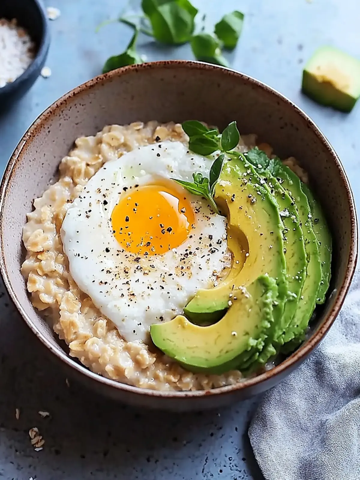 Savory Avocado Oatmeal: Your New Favorite Breakfast Bowl 2 Savory Avocado Oatmeal