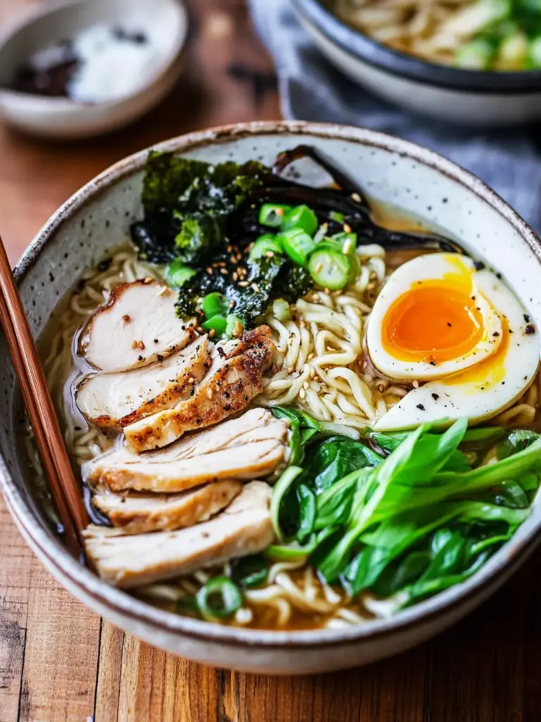 Homemade Chicken Ramen