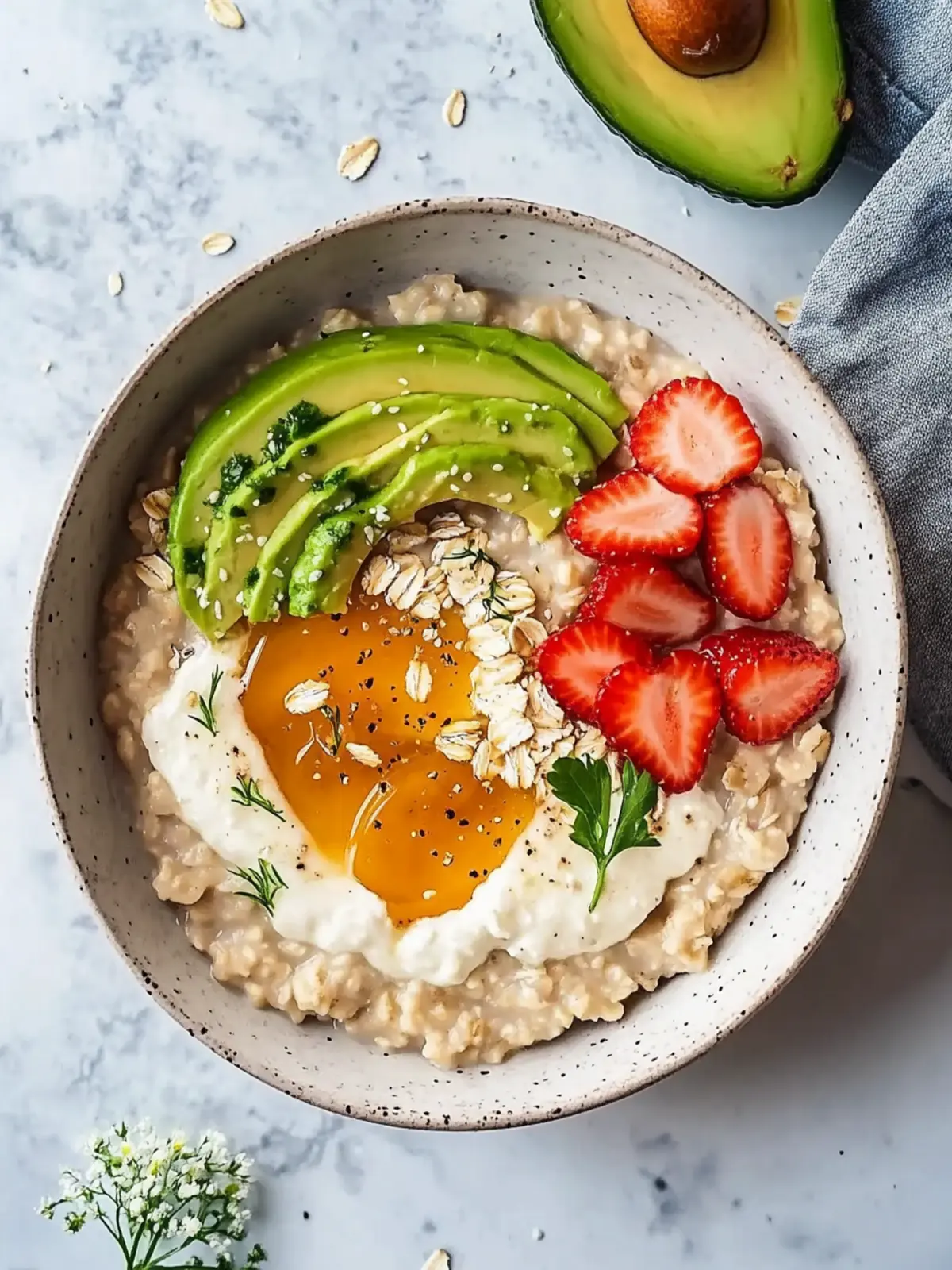 Savory Avocado Oatmeal: Your New Favorite Breakfast Bowl 4 Savory Avocado Oatmeal