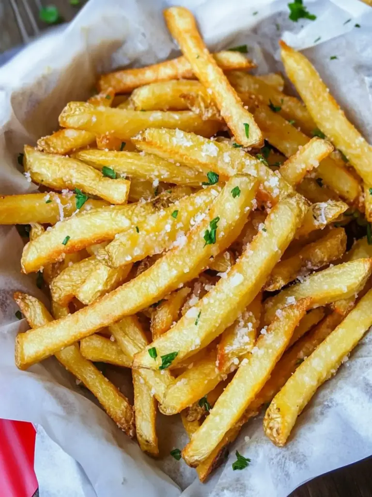 Loaded Garlic French Fries