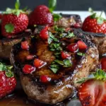 Strawberry Balsamic Pork Chops for a Dreamy Dinner Night 9 Strawberry Balsamic Pork Chops