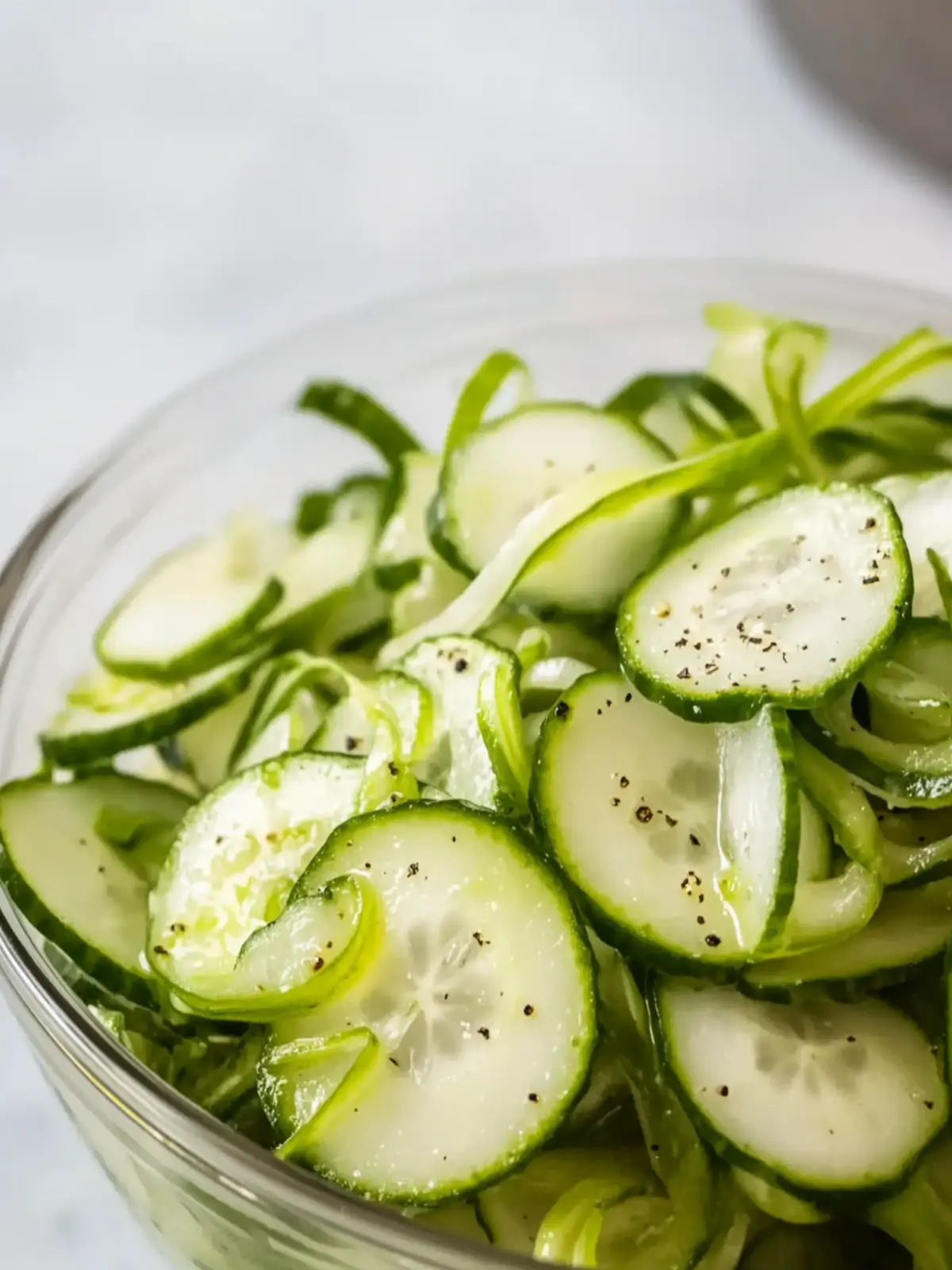 Refreshing Cucumber Vinegar Salad for Perfect Summer Days 2 Cucumber Vinegar Salad