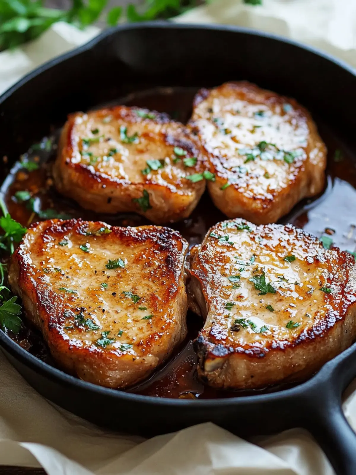 Savory Honey Garlic Boneless Pork Chops to Wow Your Dinner Guests 4 Boneless Pork Chops