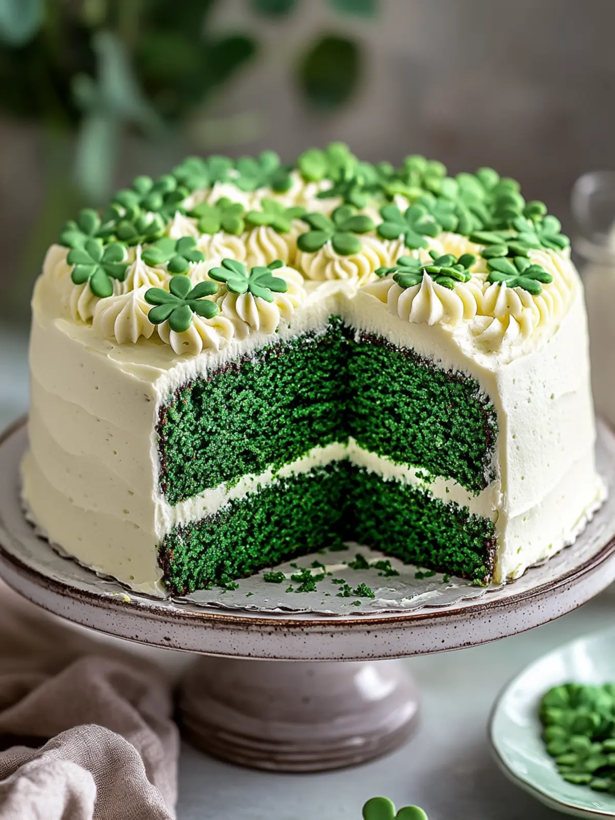 St. Patrick's Day Green Velvet Cake: A Festive Delight! 2 St. Patrick’s Day Green Velvet Cake