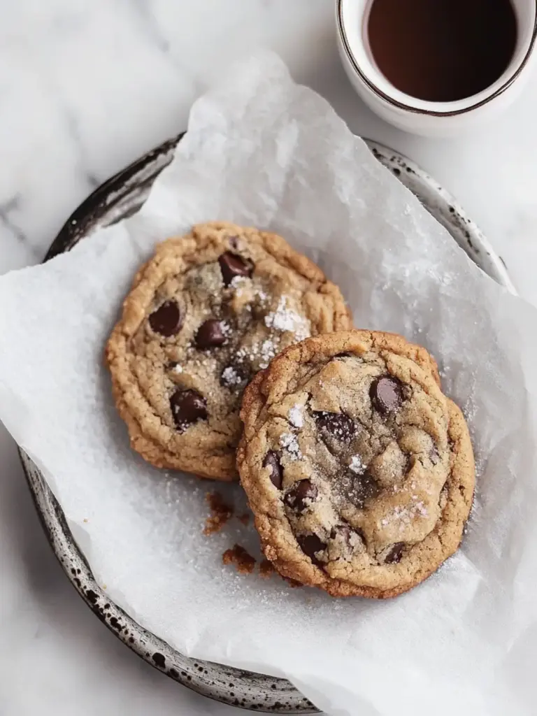 Banana Bread Chocolate Chip Cookies