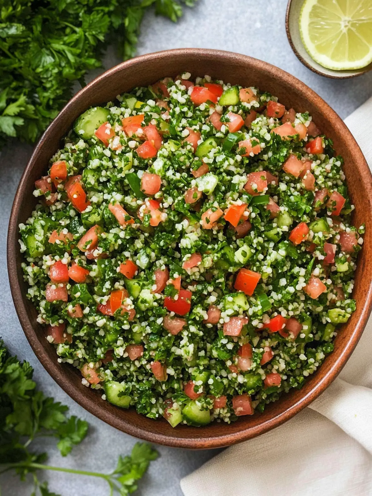 Fresh Lebanese Tabbouleh Salad: A Delightful Flavor Boost 3 Lebanese Tabbouleh Salad
