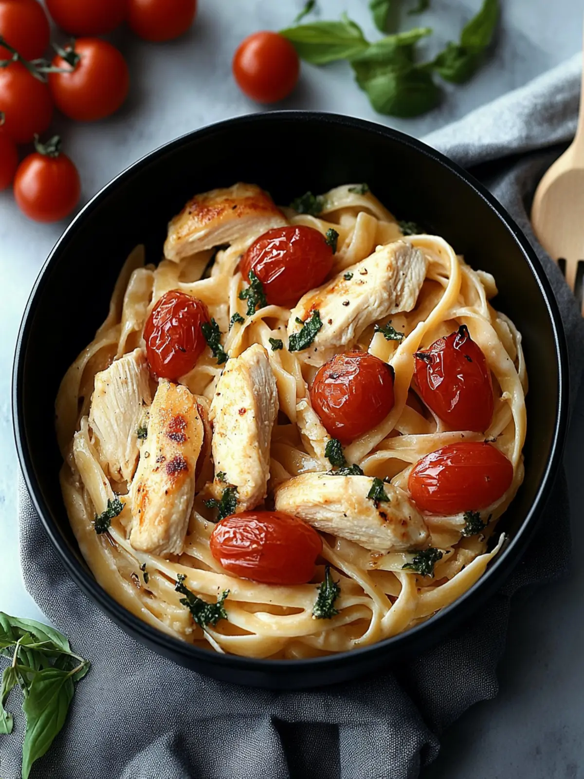 Creamy Chicken Mozzarella Pasta: Comfort in 30 Minutes 3 Chicken Mozzarella Pasta