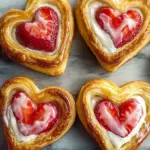Strawberry Cream Cheese Heart Danishes for Sweet Moments 10 Strawberry Cream Cheese Heart Danishes