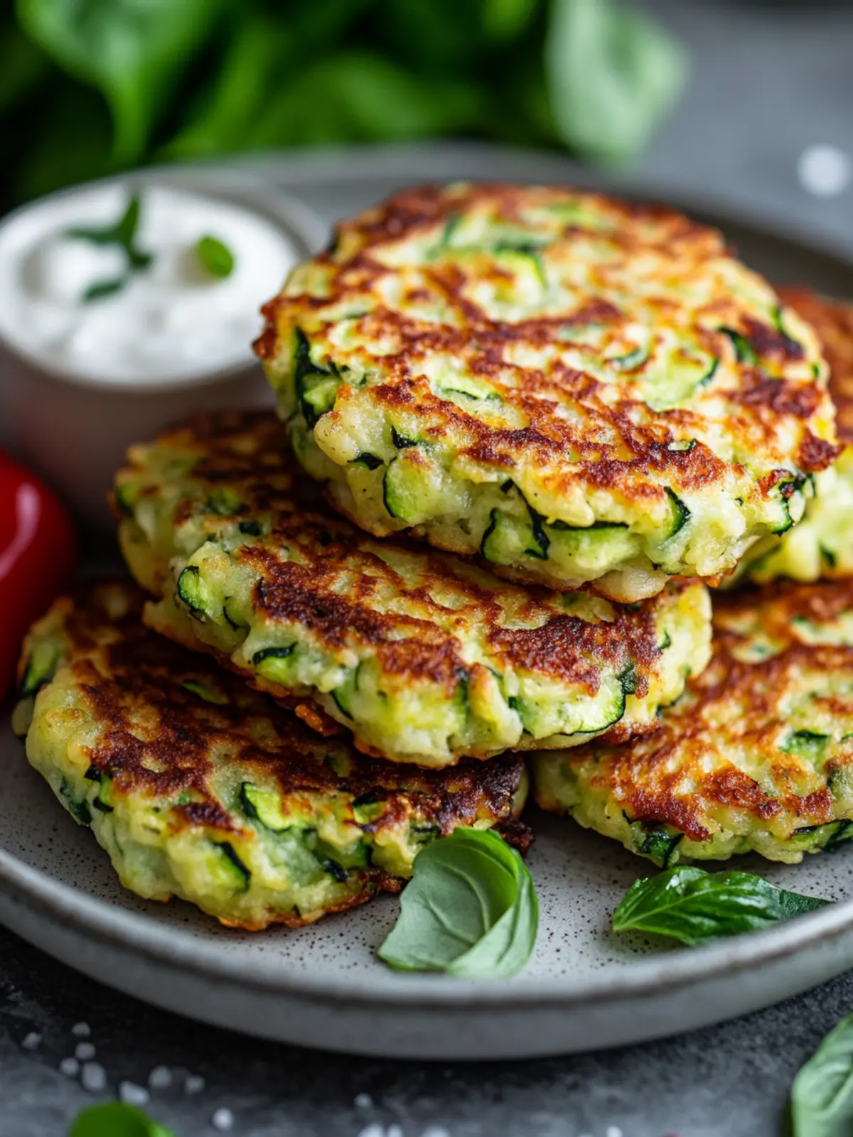 Delicious Zucchini Fritters That Will Brighten Your Table 5 Zucchini Fritters