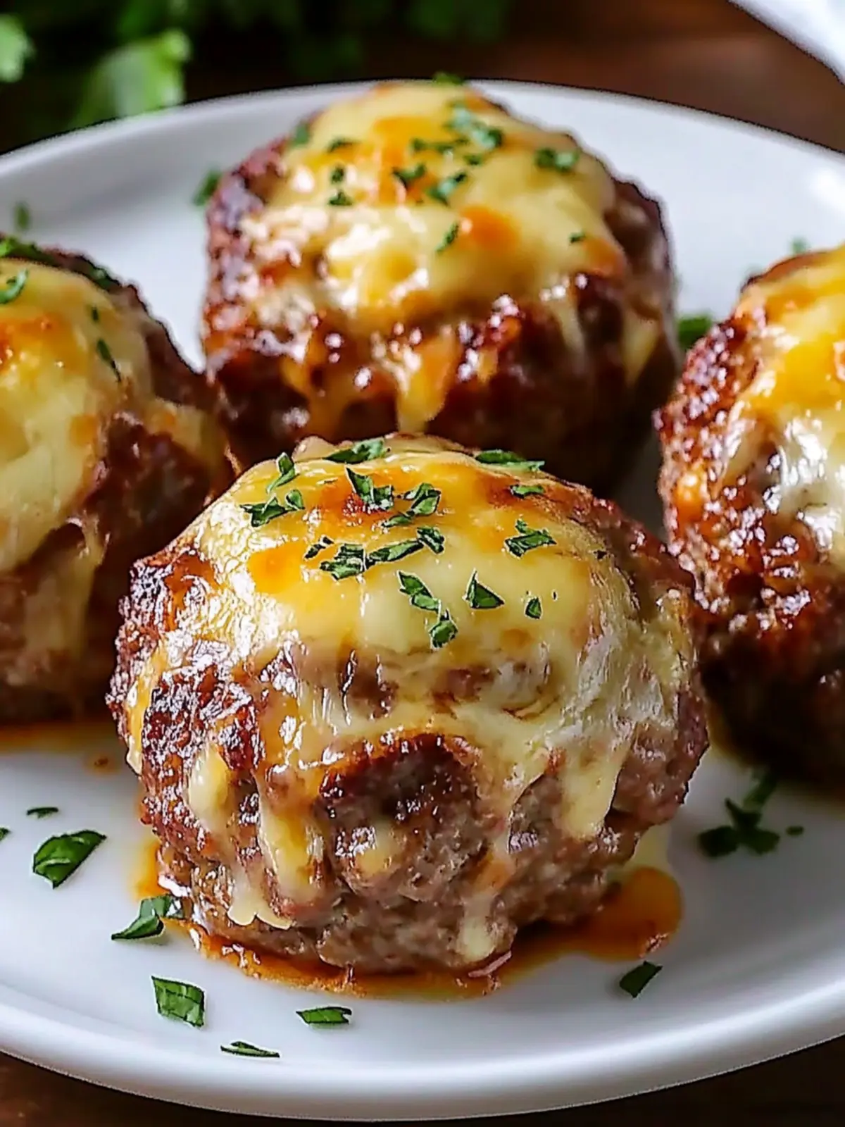 Cheesy Stuffed Meatloaf Bites: Irresistible Party Pleasers 3 Cheesy Stuffed Meatloaf Bites
