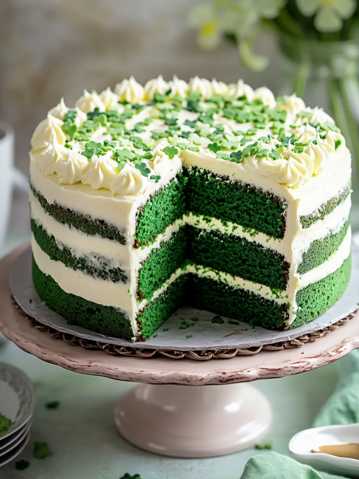 St. Patrick's Day Green Velvet Cake: A Festive Delight! 5 St. Patrick’s Day Green Velvet Cake