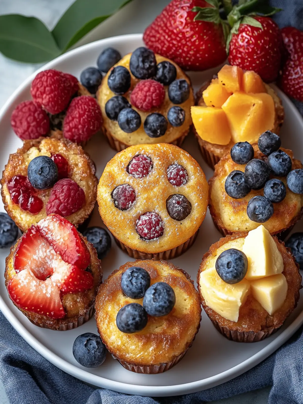 Pancake Muffins with Six Flavors: A Breakfast Delight! 2 Pancake Muffins with Six Flavors