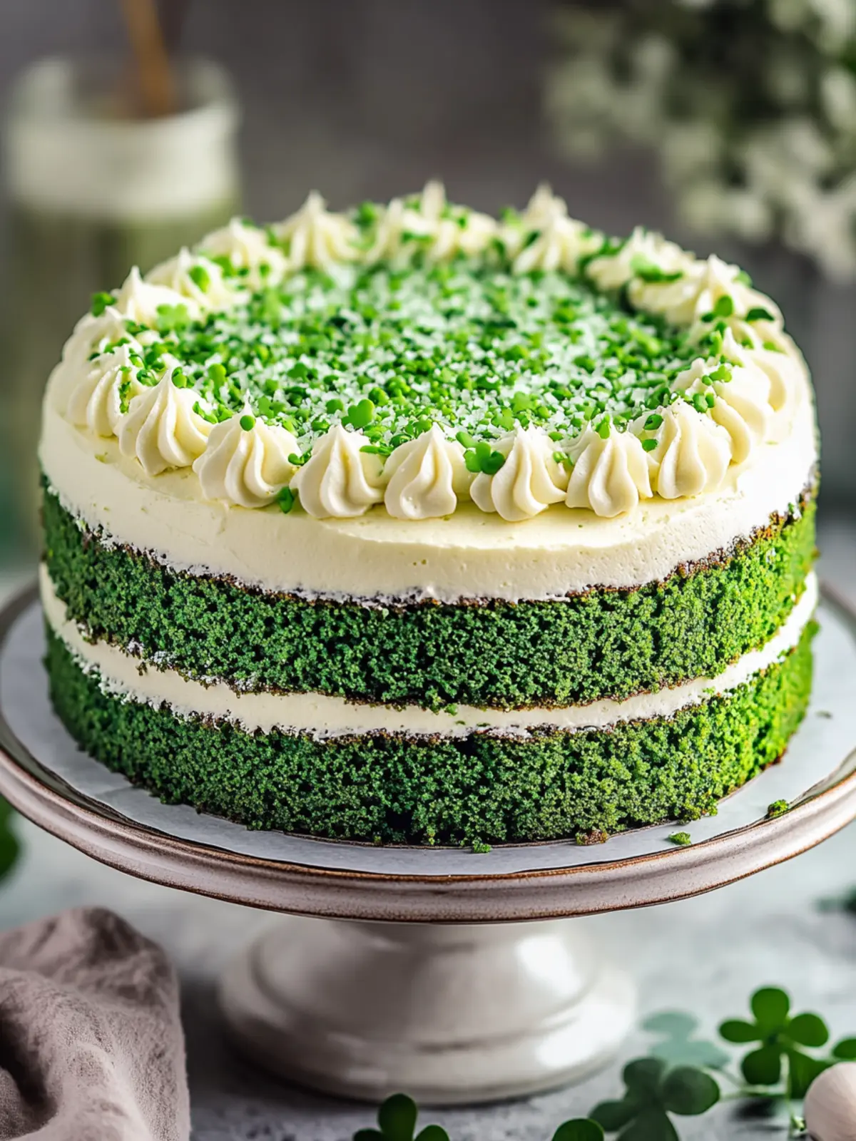 St. Patrick's Day Green Velvet Cake: A Festive Delight! 4 St. Patrick’s Day Green Velvet Cake