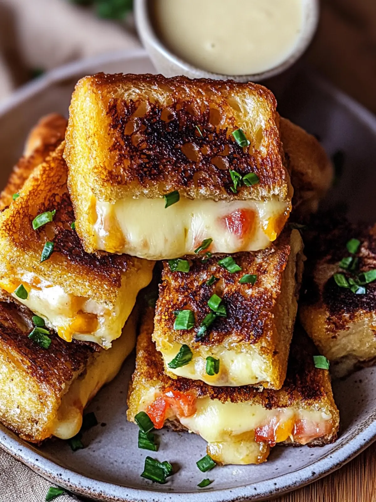 Hawaiian Roll Grilled Cheese