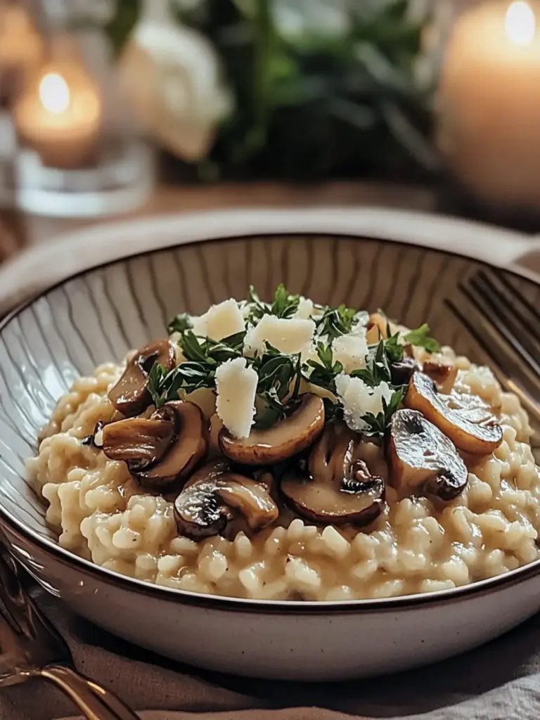 Mushroom Risotto