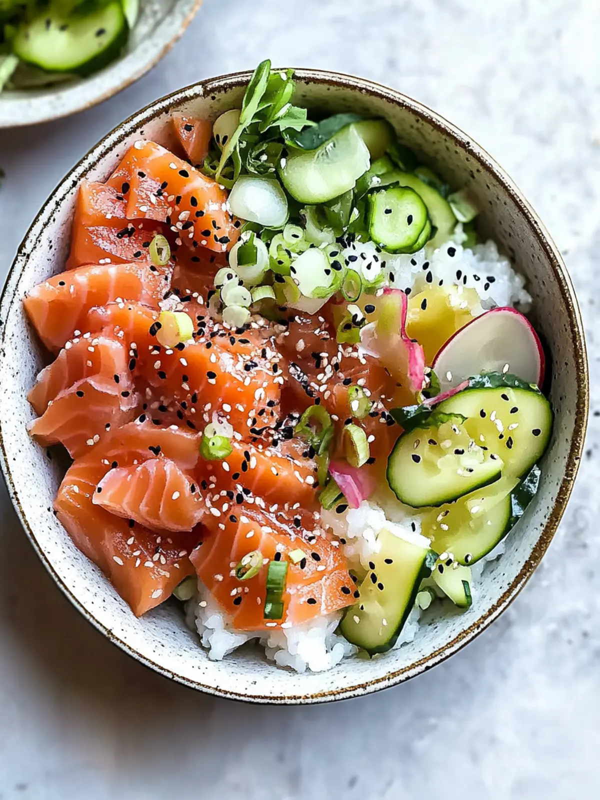 Miso Soy Salmon Sashimi Bowl: Fresh Flavor in 15 Minutes 3 Miso Soy Salmon Sashimi Bowl