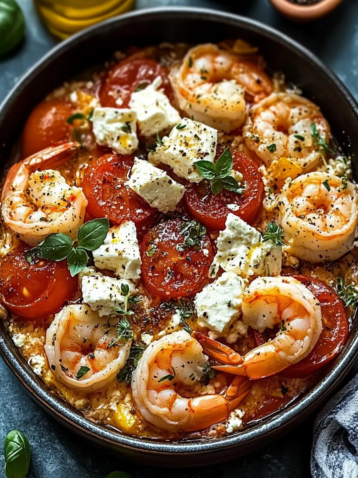Mediterranean Shrimp & Feta: Quick, Zesty, and Irresistibly Delicious 3 Mediterranean Shrimp & Feta