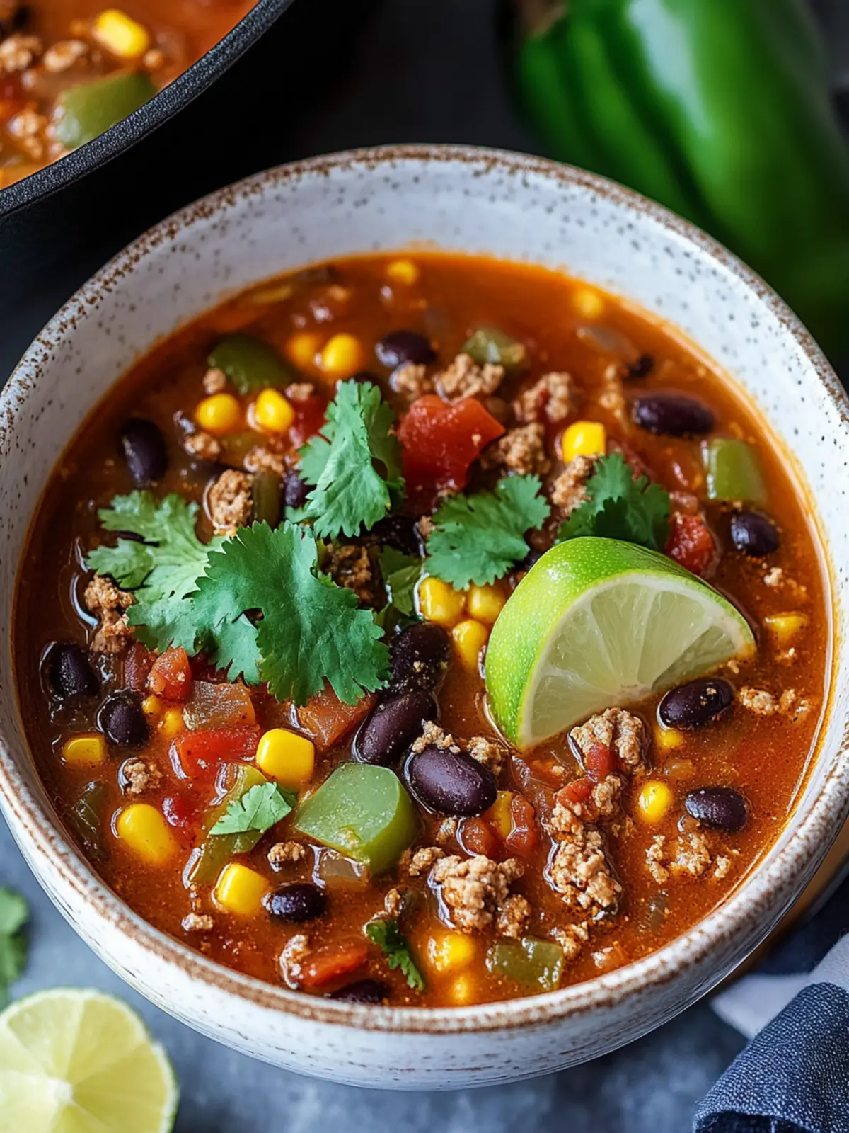 Delicious Taco Soup: A Cozy Meal for Busy Weeknights 2 Taco Soup